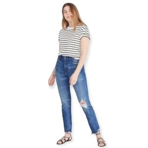Madewell Perfect Summer Jean: Destructed Edition